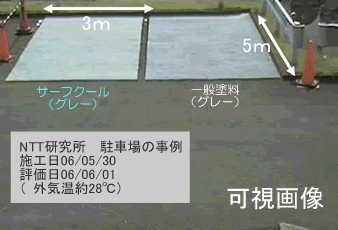 駐車場の例 可視画像