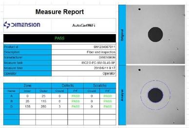 AutoGetWifi output report example